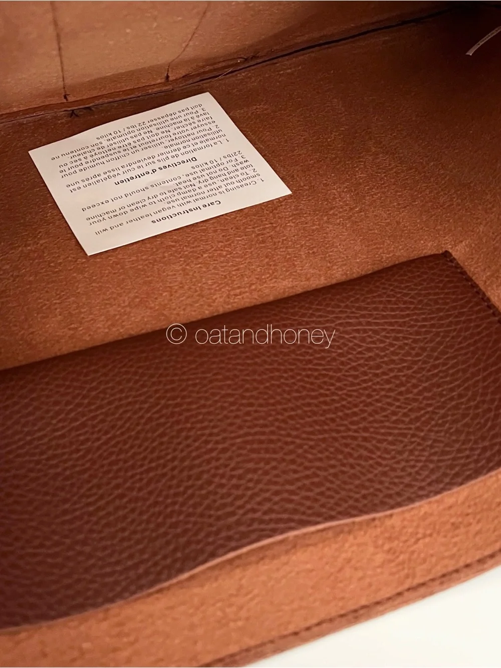 Vince Camuto Vegan Leather Luck Tote Bag